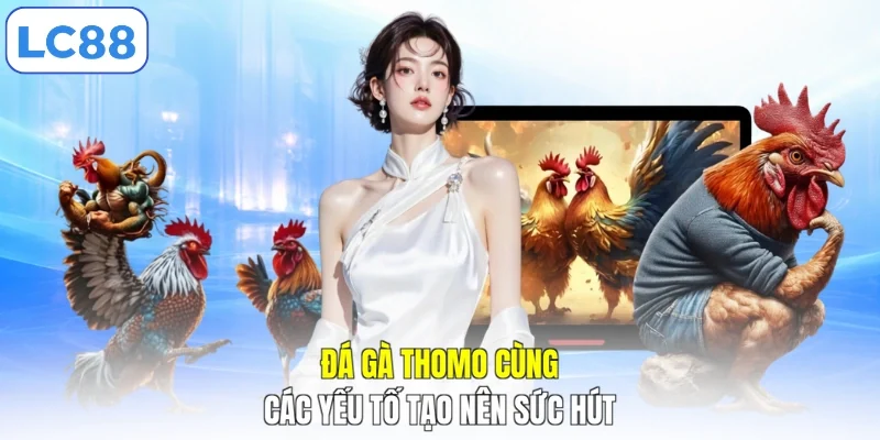 Đá gà Thomo cùng các yếu tố tạo nên sức hút